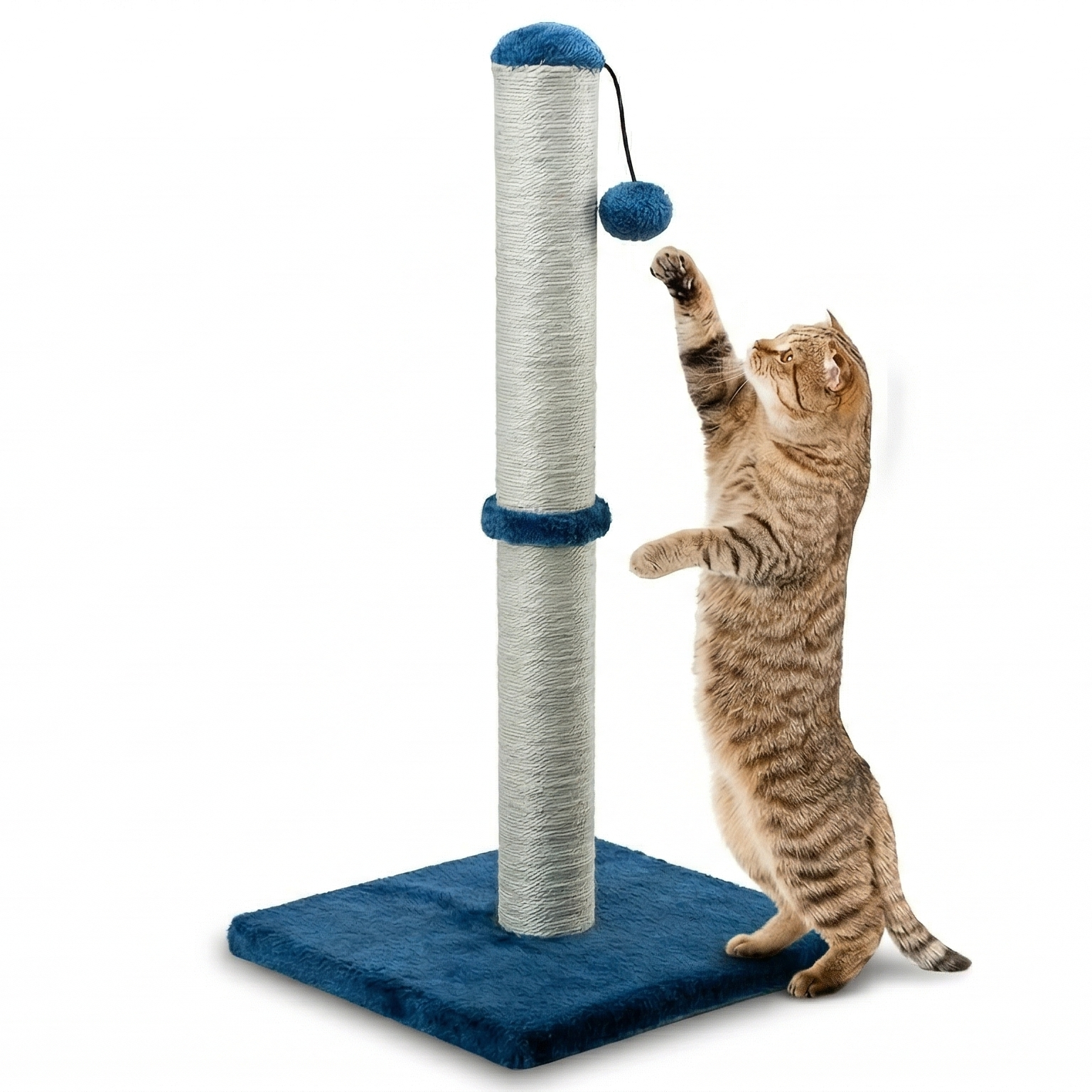 Griffoir à Chat Gaspard – Double Colonne en Sisal Naturel – Structure Verticale Stable